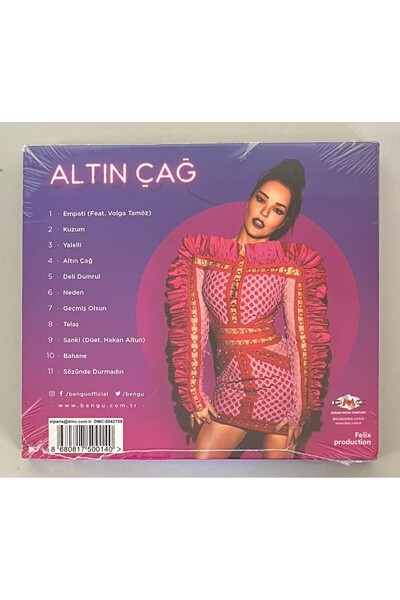 Dmc Müzik Bengü Golden Age CD (Zero Original Era Press CD in Cellophane)