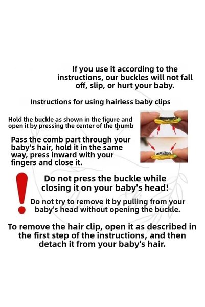 Hand Mother's Since 2024 مشبك شعر للأطفال حديثي الولادة مضاد للحساسية من Pinterest مصنوع من القطن بنسبة 100%، مجموعة من 3 قطع بدون شعر (0-3 سنوات)