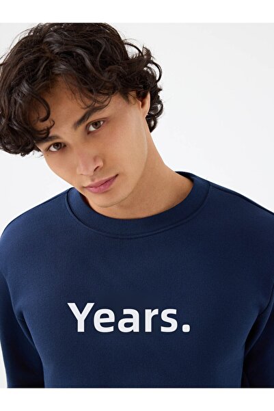 Loft Ανδρικό φούτερ Regular Fit Navy Blue Lf2041560