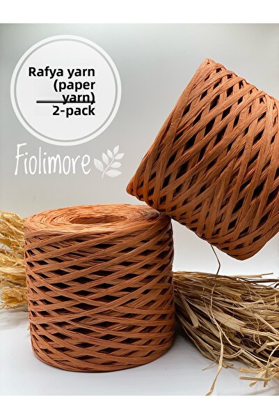 Fiolimore Συσκευασία 2 τεμαχίων ράφια (400 γραμμάρια) Χάρτινο κορδόνι για τσά...