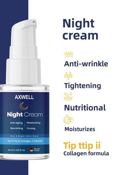 AXWELL Q10 - Night & Day Care Cream Set with Coenzyme and Collagen