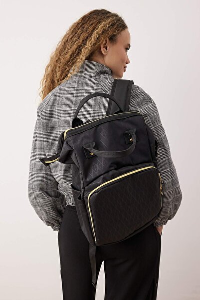 TRENDYOL SHOES Black Functional Thermal Mother Baby Care/Backpack Takaw26Si00000