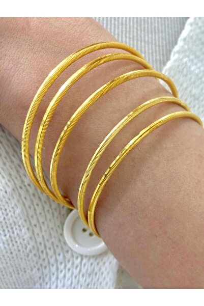 Yantra Silver 925 Ayar Gümüş Ajda Bilezik -1 Adet