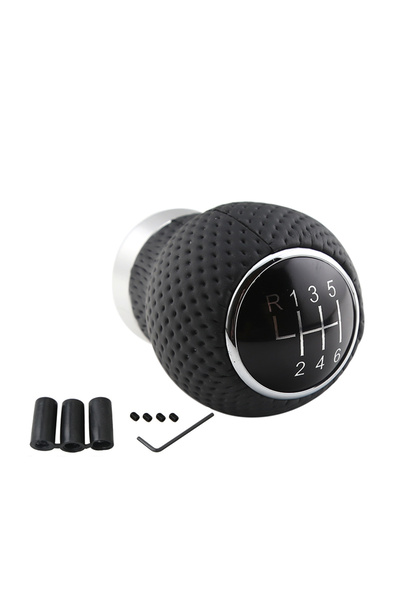 Choice 6 Speed 5/6 Speed Universal PU Leather Gear Shift Knob Manual Car Gear Stick Head Shift Replacement