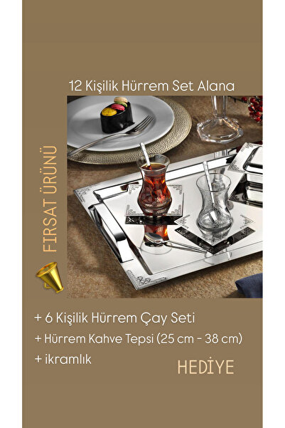 Tiamo Hürrem Tea Set 60 Pieces Opportunity Product! ! !