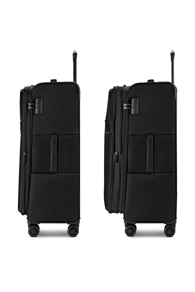 BUGATTI Valencia Soft 4 Rollen Trolley L 75 cm mit Dehnfalte