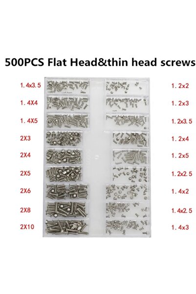 Choice مجموعة أدوات إصلاح وتجميع الكمبيوتر المحمول 500 قطعة من 18 نوعًا من صو...