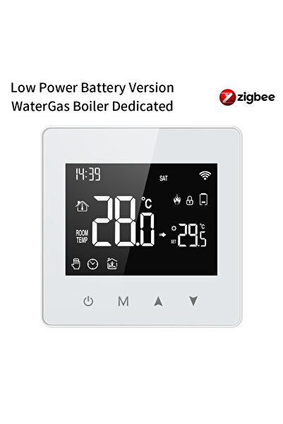 Choice ترموستات ذكي من AVATTO Tuya WiFi/ZigBee، بطارية منخفضة الطاقة، غلاية مياه تعمل بالغاز، درجة الحرارة