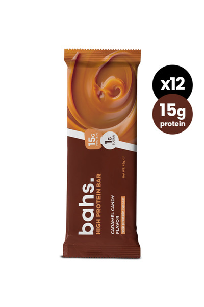 bahs. Whey Protein Bar - Caramel Candy