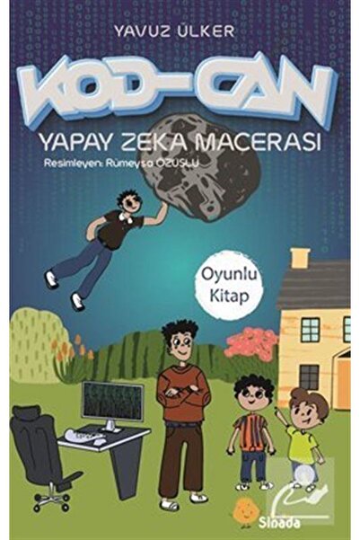 Sinada Kitap Kod-Can Yapay Zeka Macerası (Yaz Sil Oyunlu Kitap)