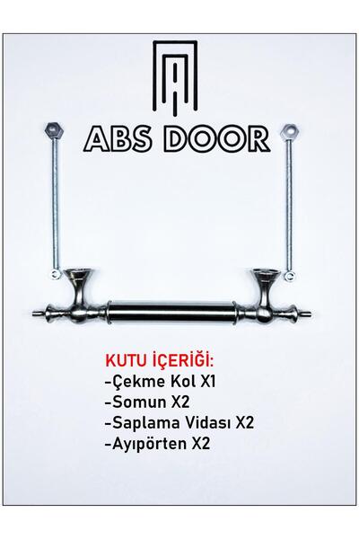 abs door ÇELİK KAPI ÇEKME KOLU KLASİK MODEL 33 CM