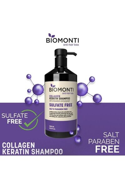 BİOMONTİ Collagen Keratin Şampuan 1000ml