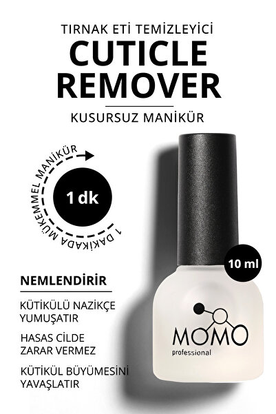 MOMO professional Cuticle Remover, Tırnak Eti Çıkarıcı, Tırnak Eti Temizleyic...