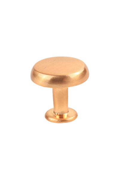 KOÇSAN Mâner cu buton Vera Mat Aur Mâner de lux pentru mobilier de bucătărie de țară Mâner sertar dulap