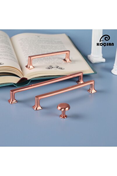 KOÇSAN Vera Mat Rose Buton Mâner Mobilier de bucătărie Country de lux Mâner s...