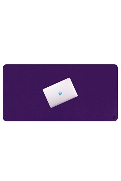 PadForce Mousepad minimalist din lână sintetică, pentru birou, gaming, antiderapant - violet, 140x60cm