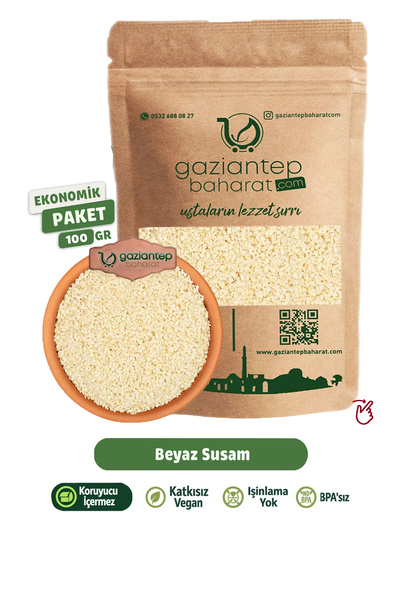 Gaziantep Baharat Susam 100gr - Gaziantep’ten Doğal Ve Taptaze Lezzet