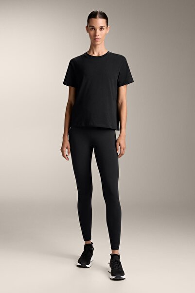 Oysho Cotton blend short-sleeved T-shirt