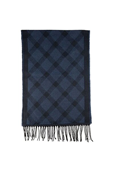 Suyutti Men's Warm Patterned Knitwear Scarf Kaşkol Baklava Pattern