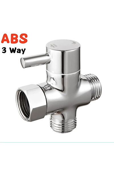 Choice محول ثلاثي الاتجاهات - صمام تحويل دش نحاسي ثلاثي الاتجاهات G1/2 فاصل م...