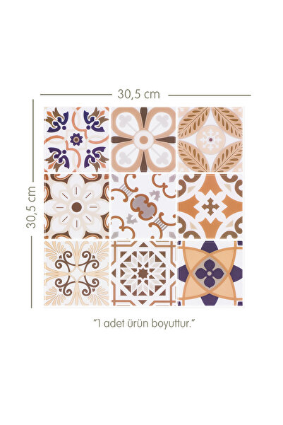 Stickez Tiles 3d Kendinden Yapışkanlı Duvar Karosu 30,5 cm x 30,5 cm (4 ADET) 0,371 m²