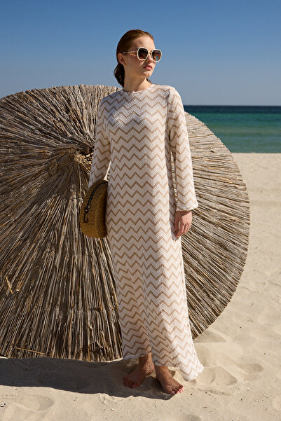 Melike Tatar Φόρεμα ζιγκ-ζαγκ 32-3600