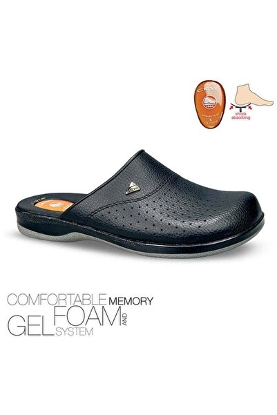 Ceyo Ανδρικές παντόφλες Sabo 9846-Flex-1 με πλήρη ορθοπεδική υποστήριξη με τζελ και αντιολισθητική σόλα