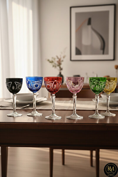 Kristal Market Miraj Ayaklı Lüks Kadeh