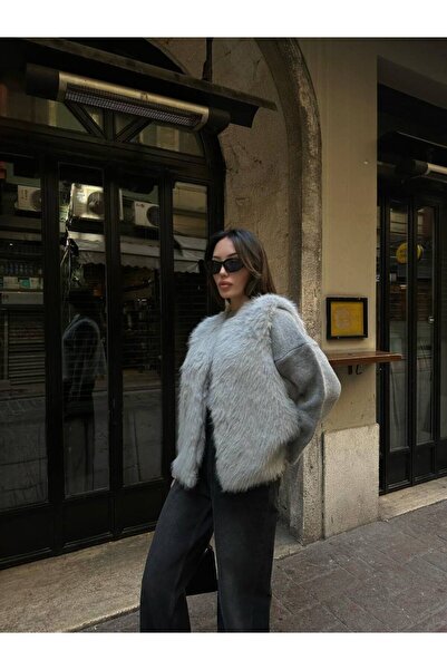 MODAGK Women's Faux Fur Vest