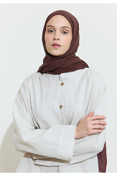 Fresh شال من القطن والكتان تارت التفاح