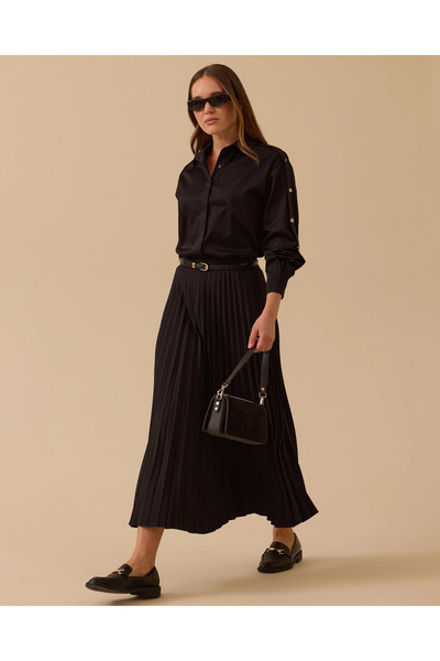 SEÇİL Ελαστική φούστα με πιέτες στη μέση