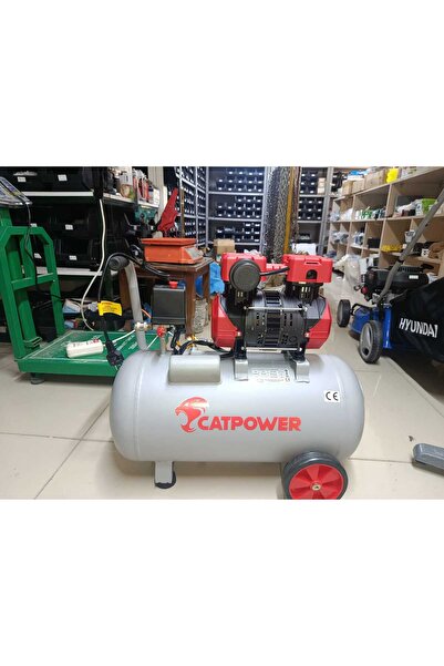 Cat Power Catpower 1154 Sessiz Ve Yağsız 50 Lt Kompresör 2 Hp