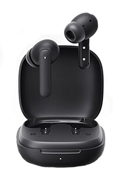 QCY Buds Bluetooth Kulaklık Ipx4 35 Saat Ultra Uzun Pil Ömrü Düşük Gecikme 0.06s Aı Siyah