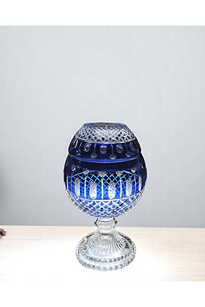 Kristal Market Ручна робота Кришталевий виріз Великий декоративний серветник на ніжках