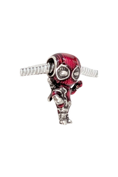 Fubena Deadpool Gümüş Charm