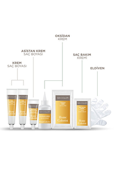 Sea Color Home Colorist Set Boya 8.1 İnci Kumral