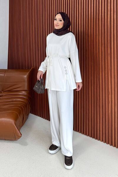 Melike Tatar Σετ με ζώνη Modal 68-6200