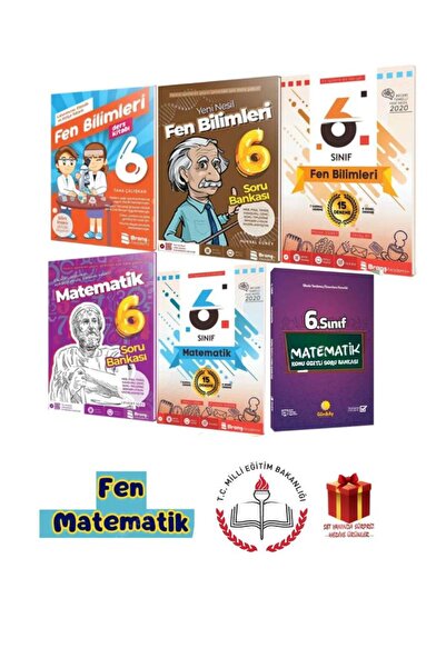 Branş Akademi 6. sınıf Soru Bankaları+Testler+Denemeler