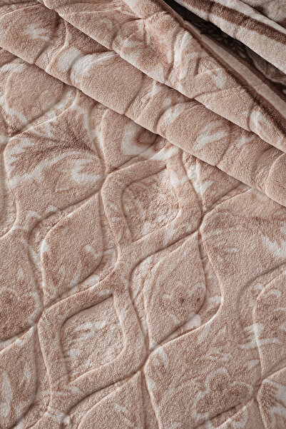 Doqu Home Velora Blanket Double Size Beige