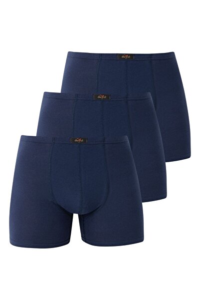 donset Men's Boxer - 6'L Plain Patterned Cotton Lycra Sports Fit