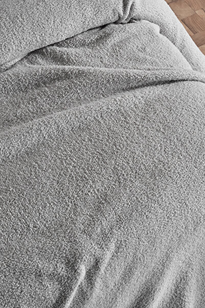 Doqu Home Moffy Blanket Double Size Light Gray