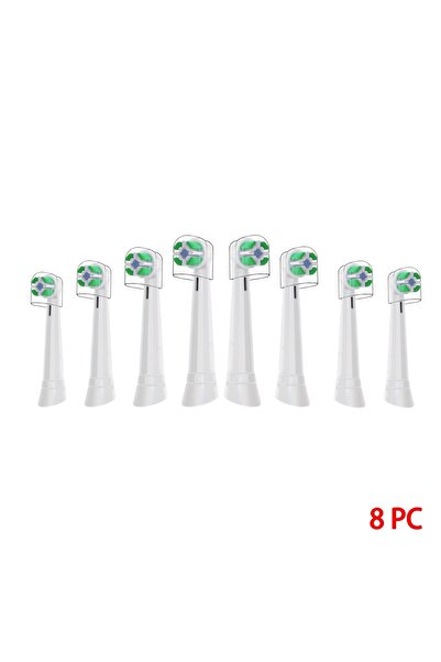 Choice 8Pcs White Toothbrush Replacement Heads Compatible with Oral B iO, Replacement Heads for Oral B iO 3