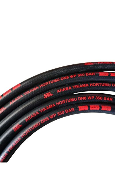 Genel Markalar HİDROLİK ARABA ARAÇ OTO YIKAMA YÜKSEK BASINÇ HORTUM 5/16" R2 350 BAR 15METRE