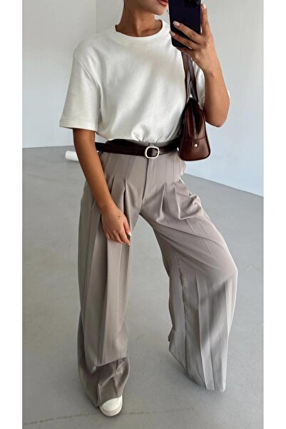 mydukkan.co Чорні штани з підкосом