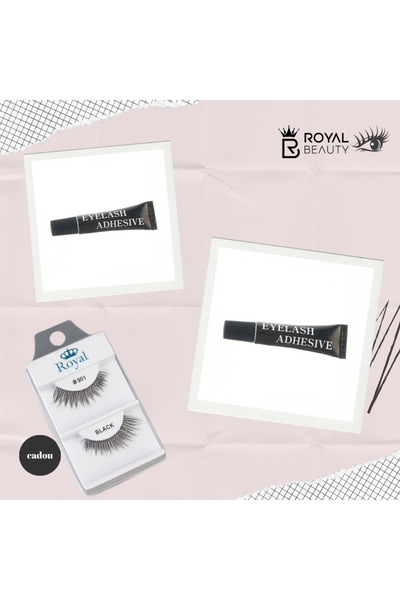Royal Beauty Set of 2 x Professional adhesive for strip or tuft eyelashes - 1 ml