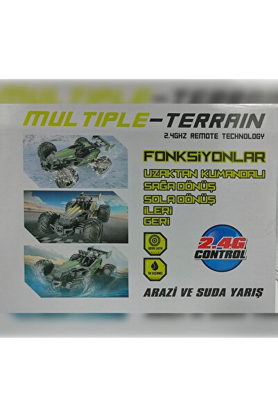 Vardem Uzaktan Kumandalı , Blade Amphibi Suda Ve Karada Off Road , Şarjlı Araba - Mavi