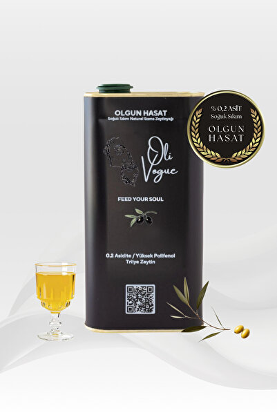 Oli Vogue Extra Virgin Olive Oil Premium Naturel Sızma Soğuk Sıkım Zeytinyağı...