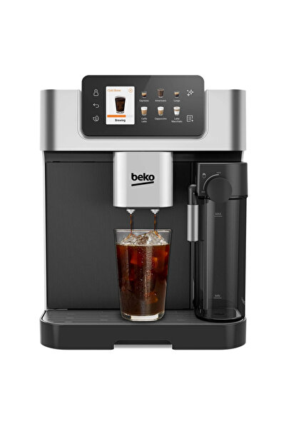 Beko Espressor automat BEKO CaffeExperto CEG7348X, 2l, 1350W, 19 bar, 18 băuturi, 13 GrindPro