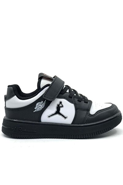 Kocamanlar Ayakkabı Cool Haykat-Short Tpu Orthopedic Children's Sports Shoes White-Black