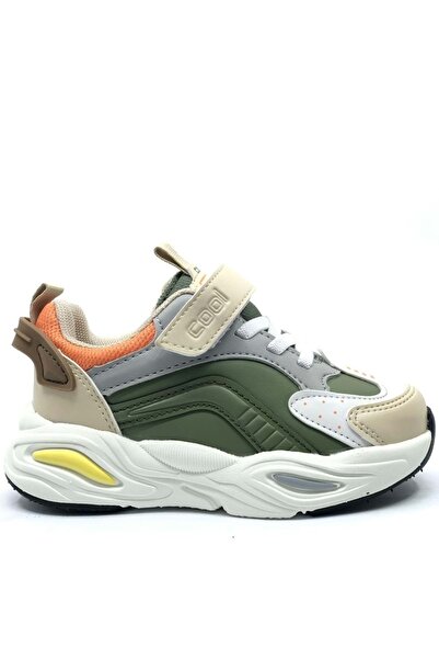Kocamanlar Ayakkabı Cool Toti-26 Orthopedic Children's Sports Shoes Khaki